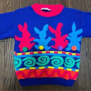 RARE 80’s Vintage Arielle Sweater